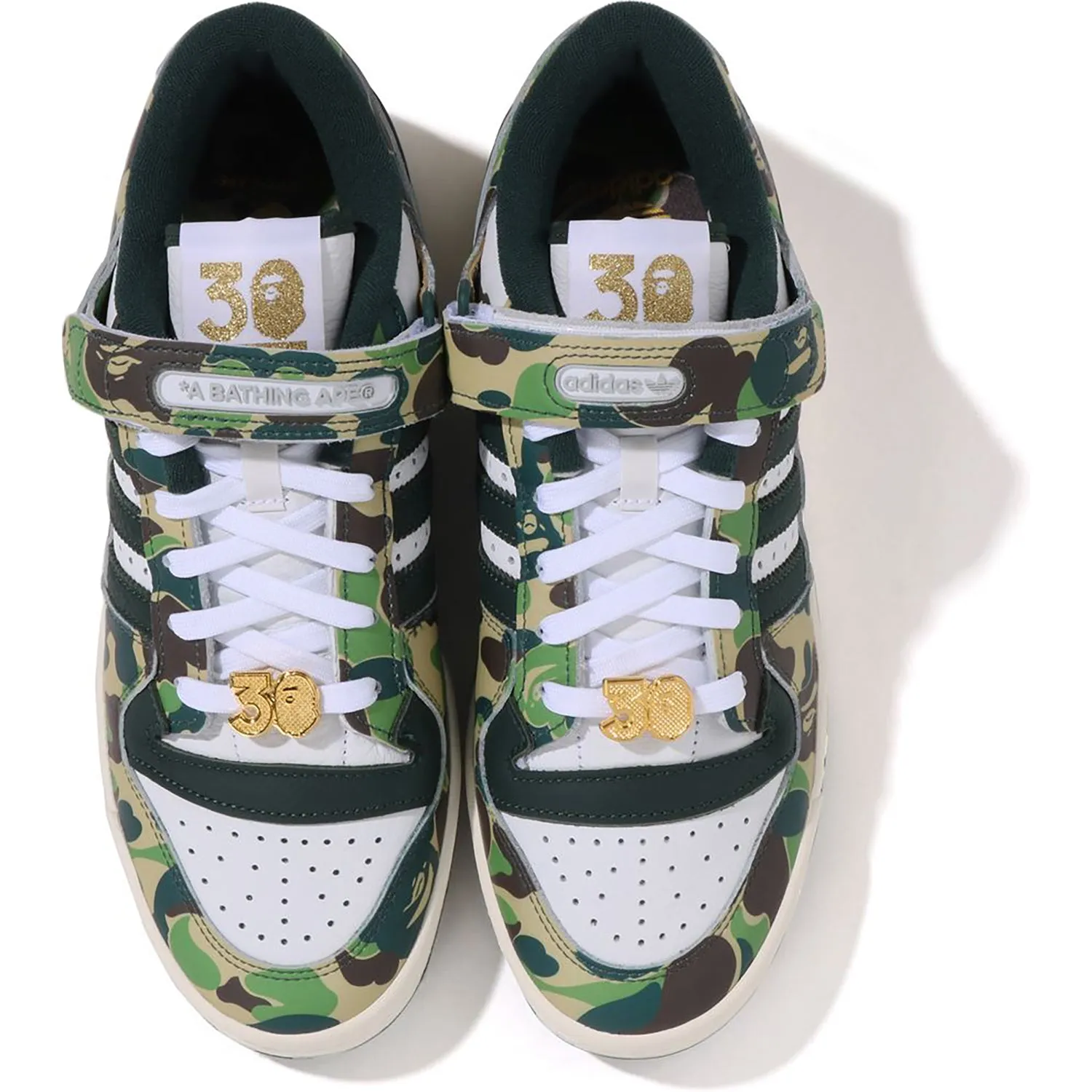 BAPE X ADIDAS FORUM 84 LOW ABC CAMO MENS