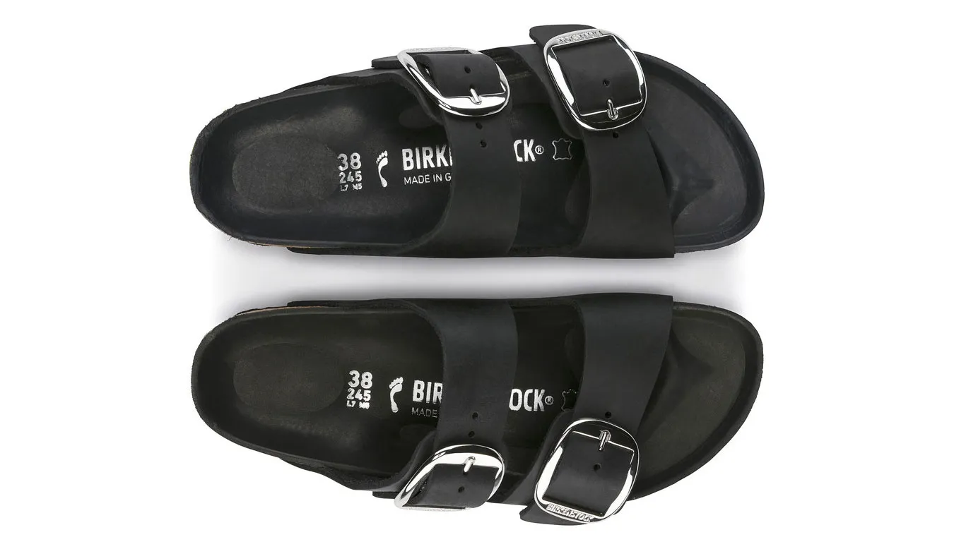 Birkenstock Arizona Big Buckle Black Regular Fit