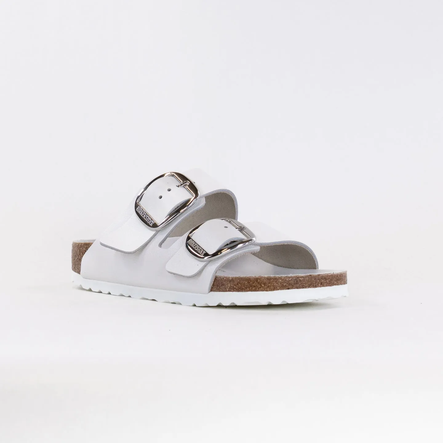 Birkenstock Arizona Big Buckle (Women's) - White Leather