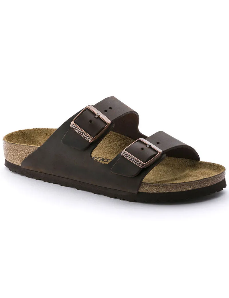 Birkenstock Arizona Womens Sandal Oiled Leather Habana