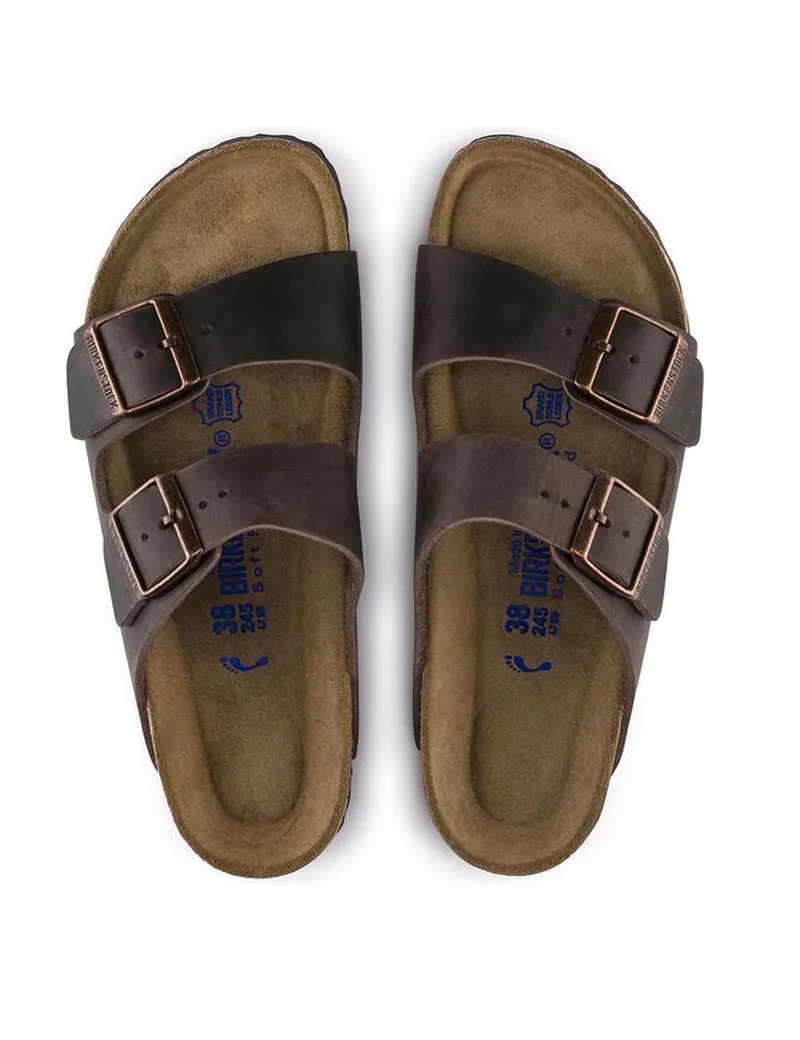 Birkenstock Arizona Womens Sandal Oiled Leather Habana