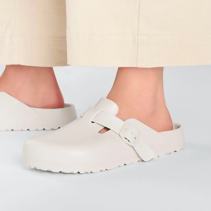 Birkenstock Boston Essentials EVA in Eggshell