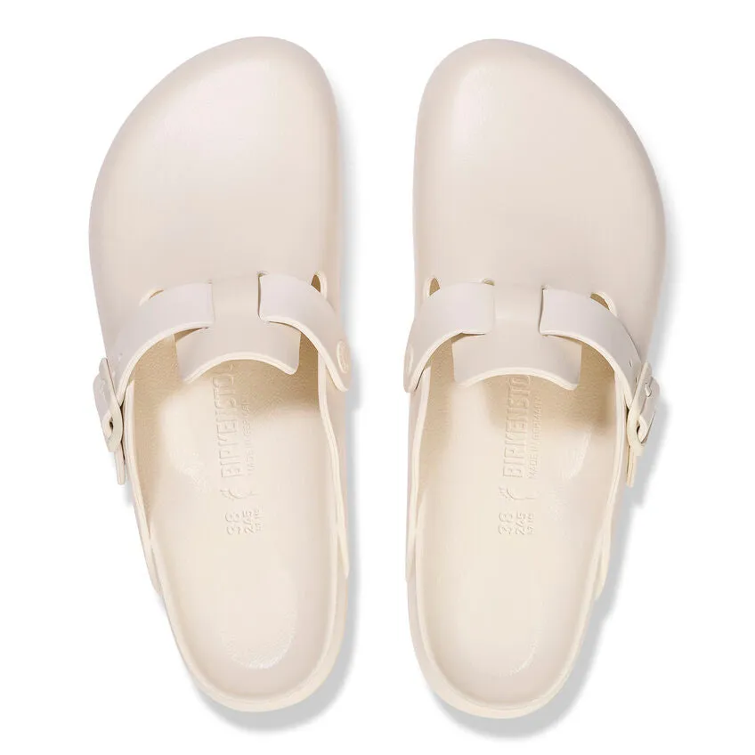 Birkenstock Boston Essentials EVA in Eggshell