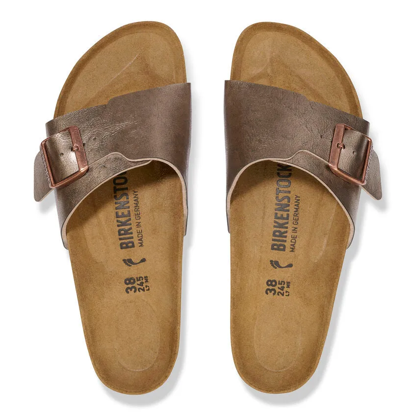 Birkenstock Catalina Birko-Flor Regular Footbed Sandal - Graceful Taupe 1026622