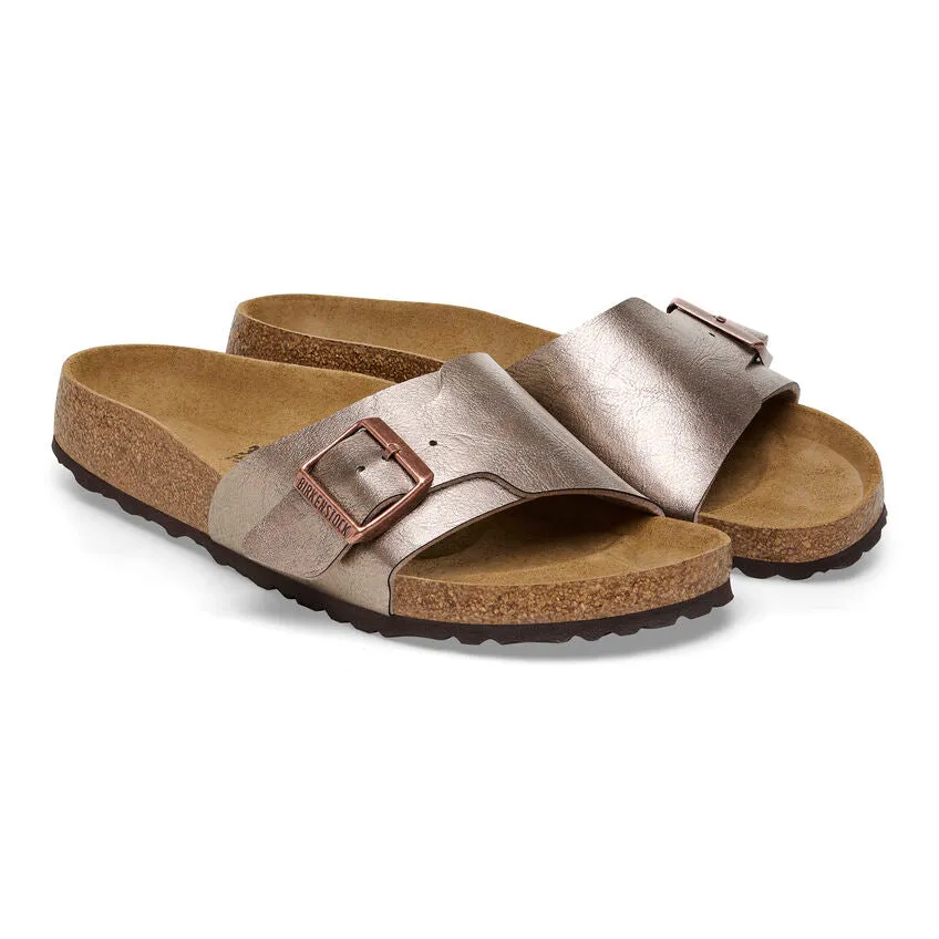 Birkenstock Catalina Birko-Flor Regular Footbed Sandal - Graceful Taupe 1026622