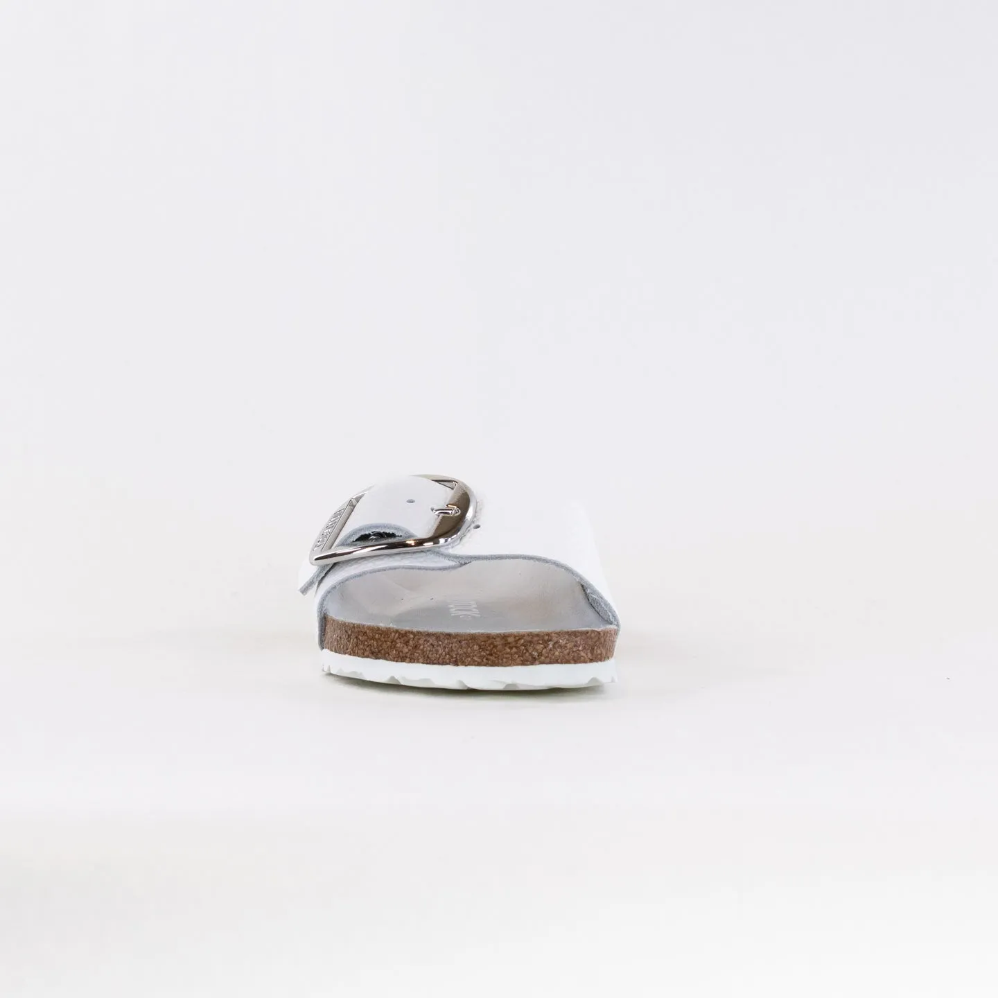 Birkenstock Madrid Big Buckle (Women's) - White Leather