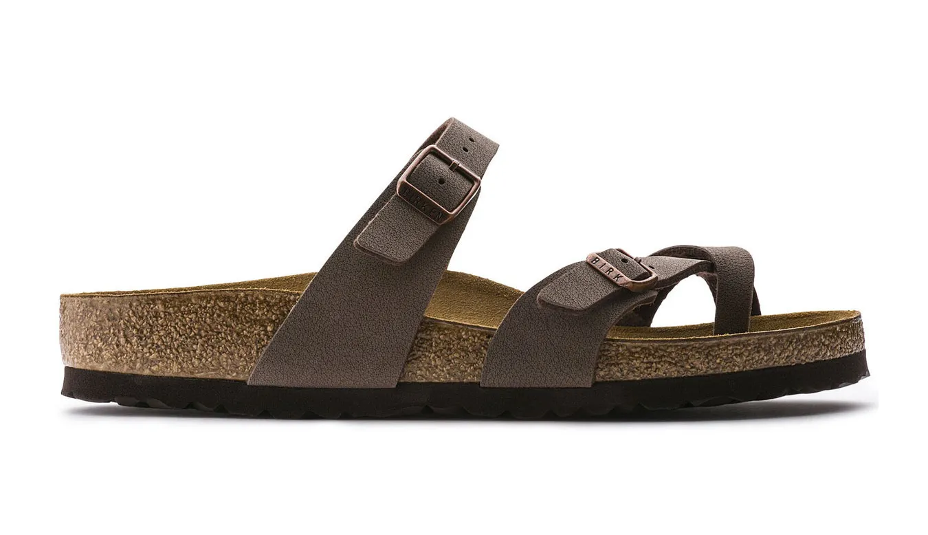 Birkenstock Mayari Birko-Flor Nubuck Mocha Regular Fit