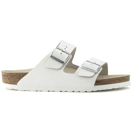 Birkenstock Mens Arizona White Sandals - Regular Fit