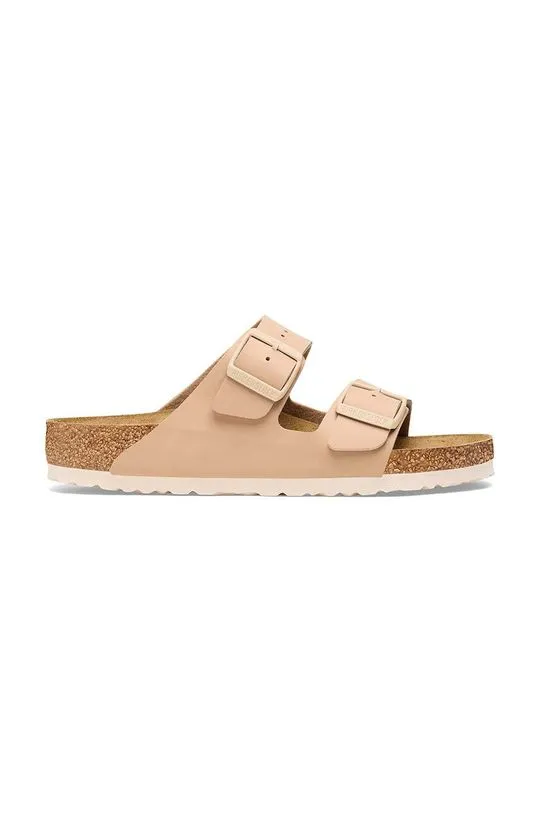 Birkenstock sliders Arizona men's beige color 1027721