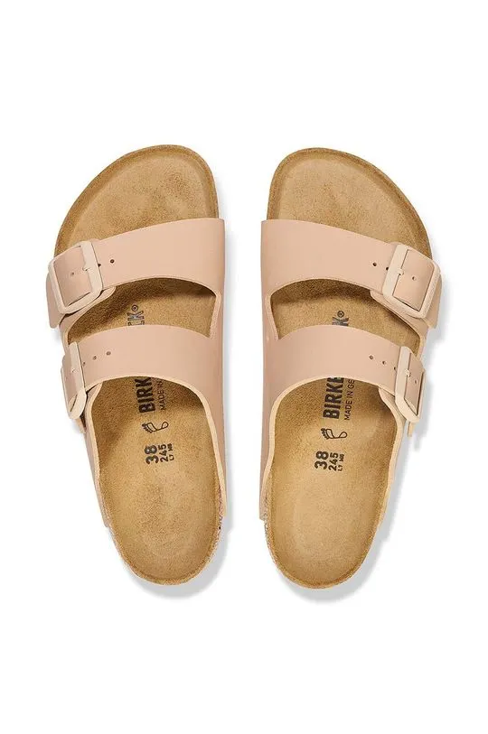 Birkenstock sliders Arizona men's beige color 1027721