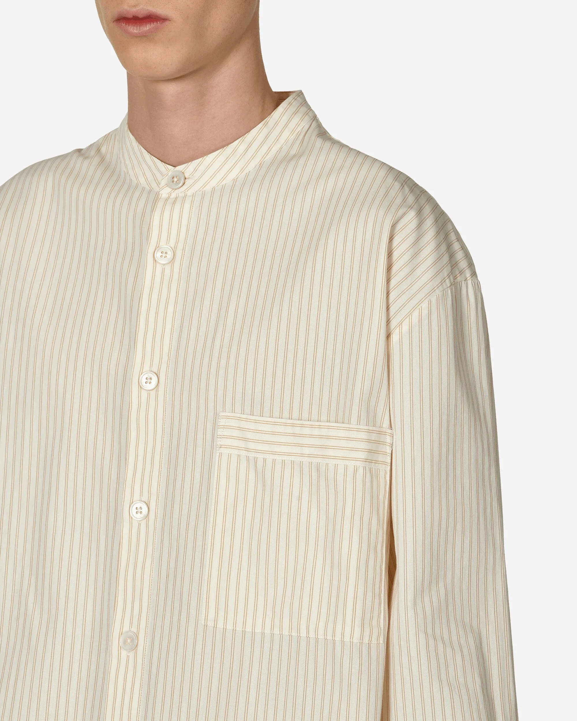 Birkenstock Stripes Longsleeve Shirt Wheat