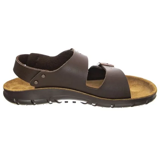 Birkenstock Unise Kano SFB Brown Birko Flor Sandals