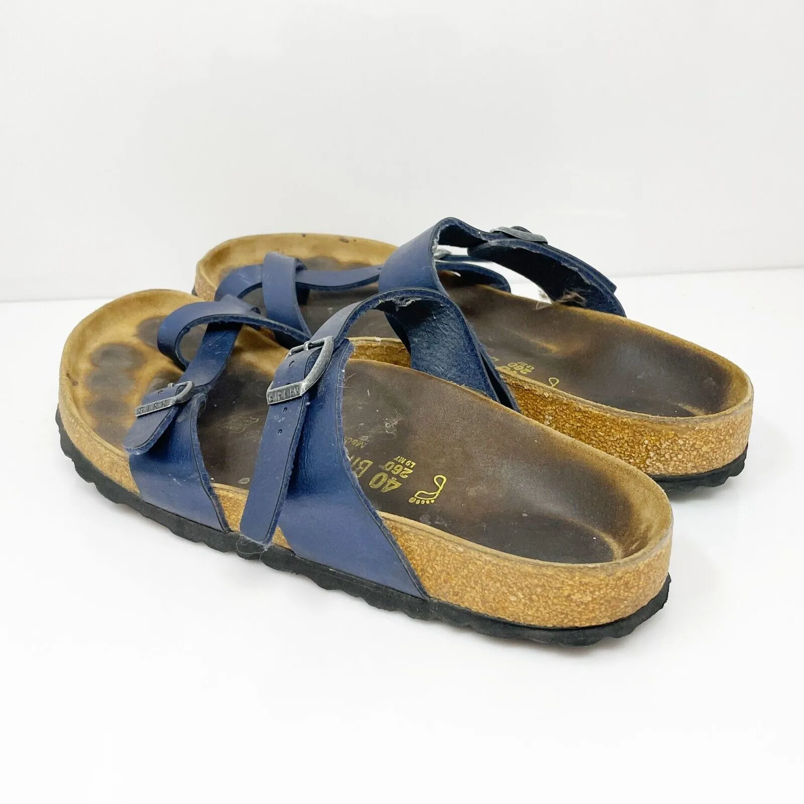 Birkenstock Unisex Mayari Blue Slip On Slide Sandals Size M 7 L 9