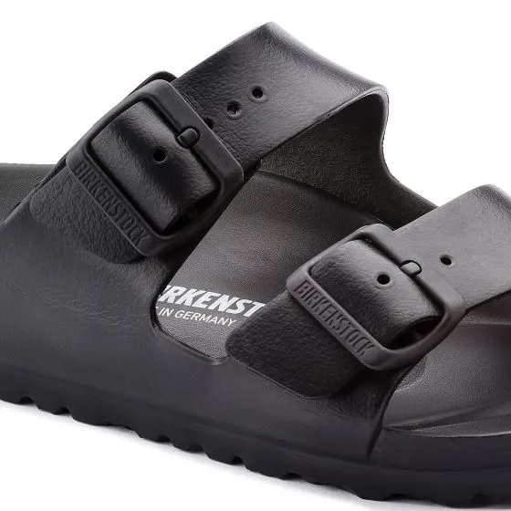 Birkenstock Womens Arizona Eva Black Sandals - Narrow Fit