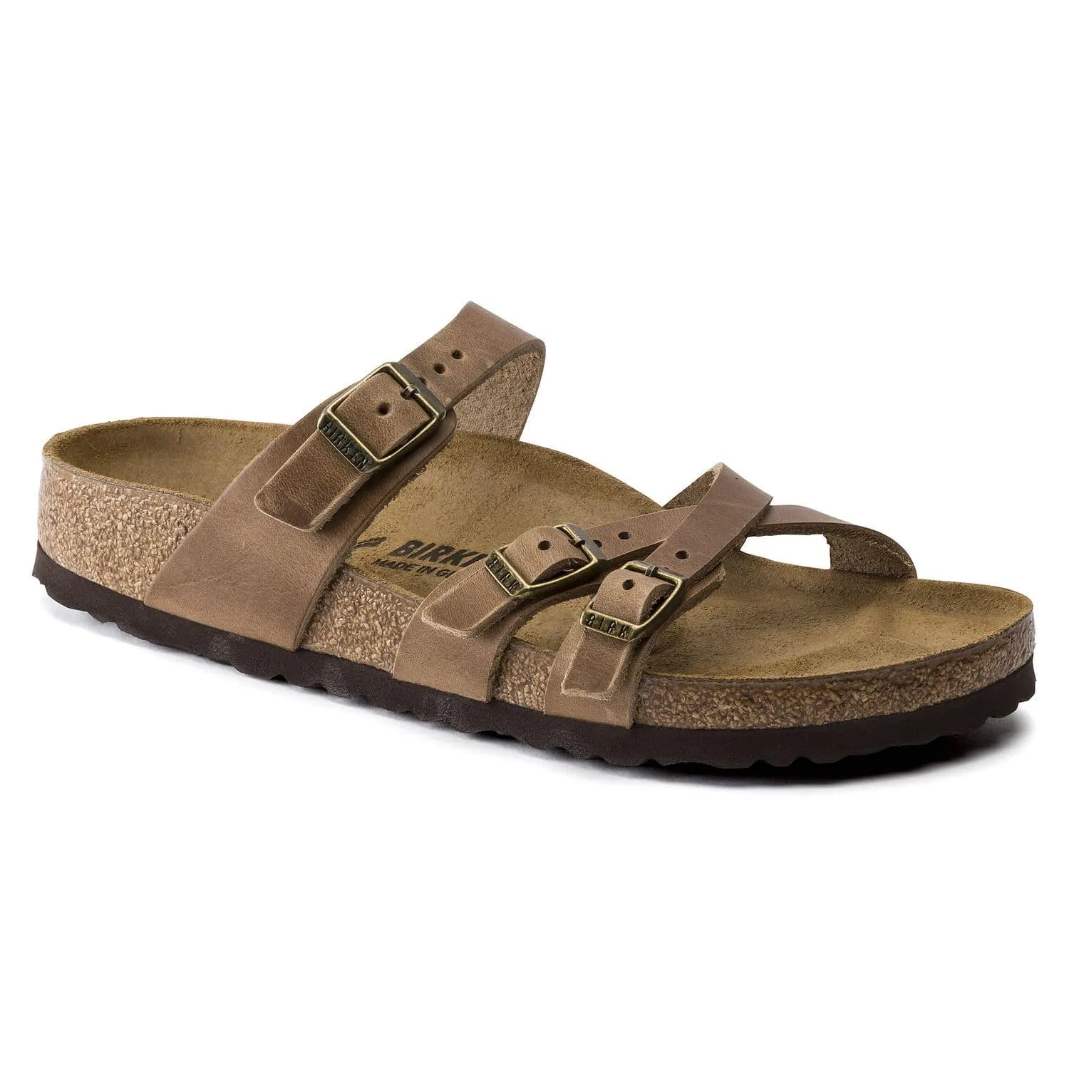 Birkenstock Women's Franca Tobacco Oiled 1015930/1015931