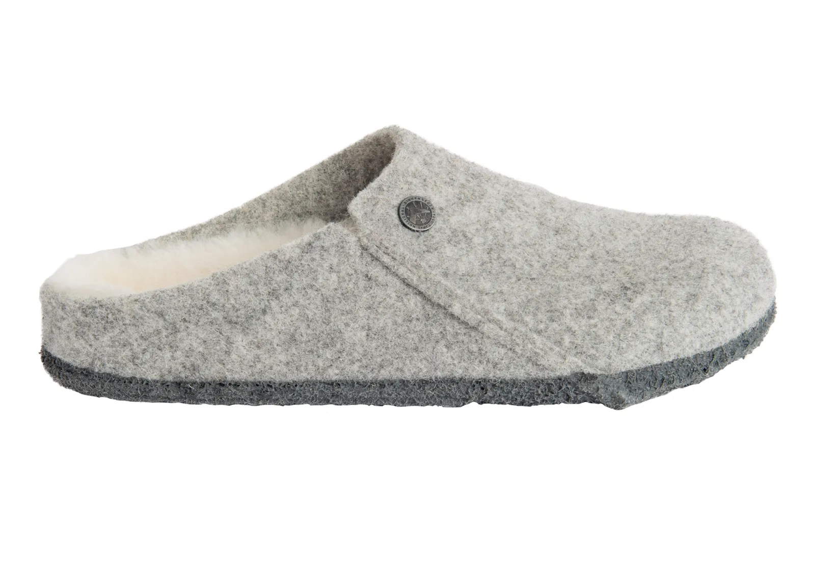 Birkenstock Zermatt Shearling Wool Light Grey