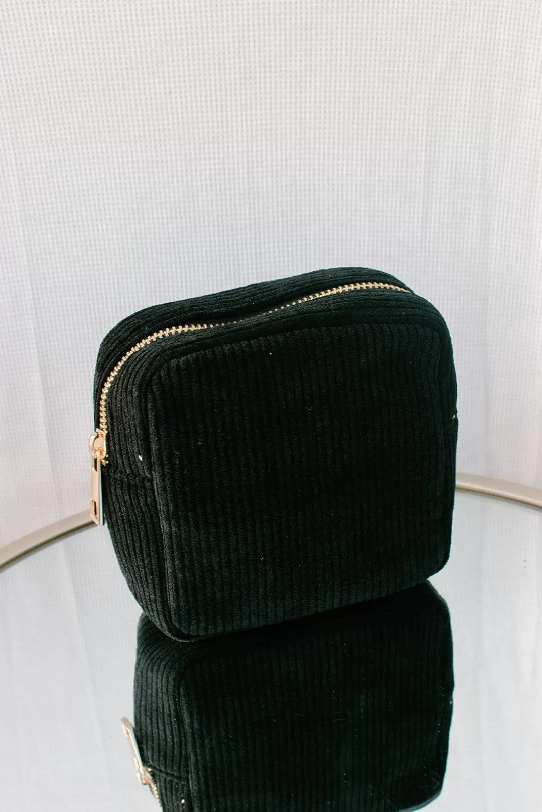 Black Mini Makeup Bag