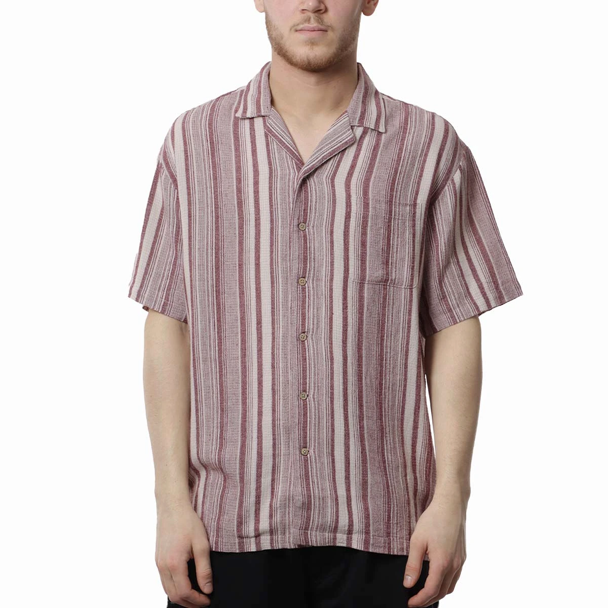 Brixton Bunker Seersucker Woven Shirt