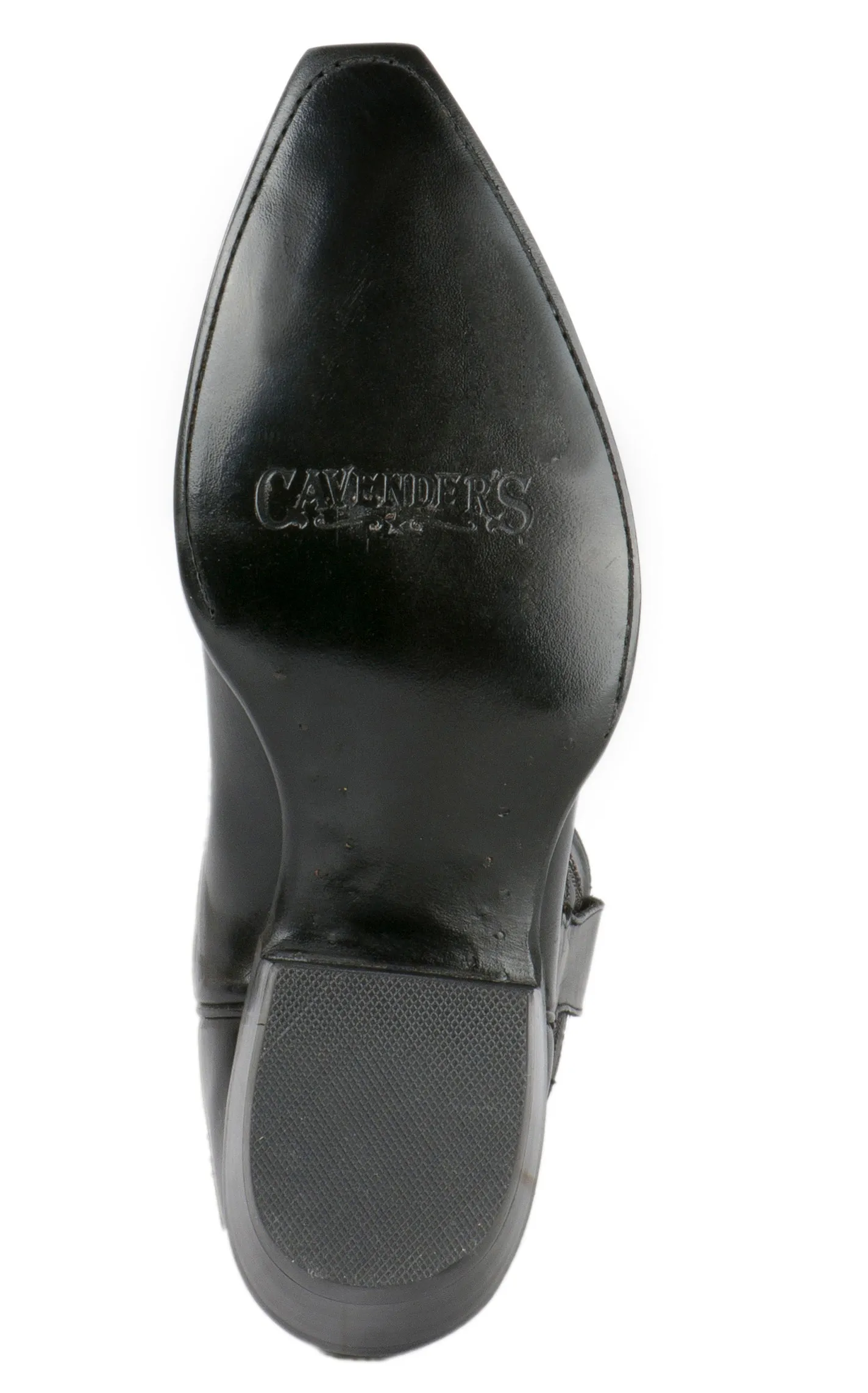 Cavender's Women's Black Ranchero Snip Toe Cowboy Boots