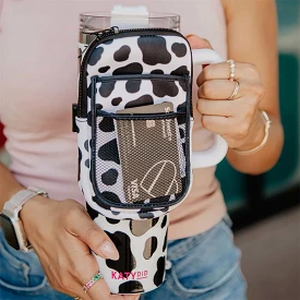 Cow Print Phone Bag