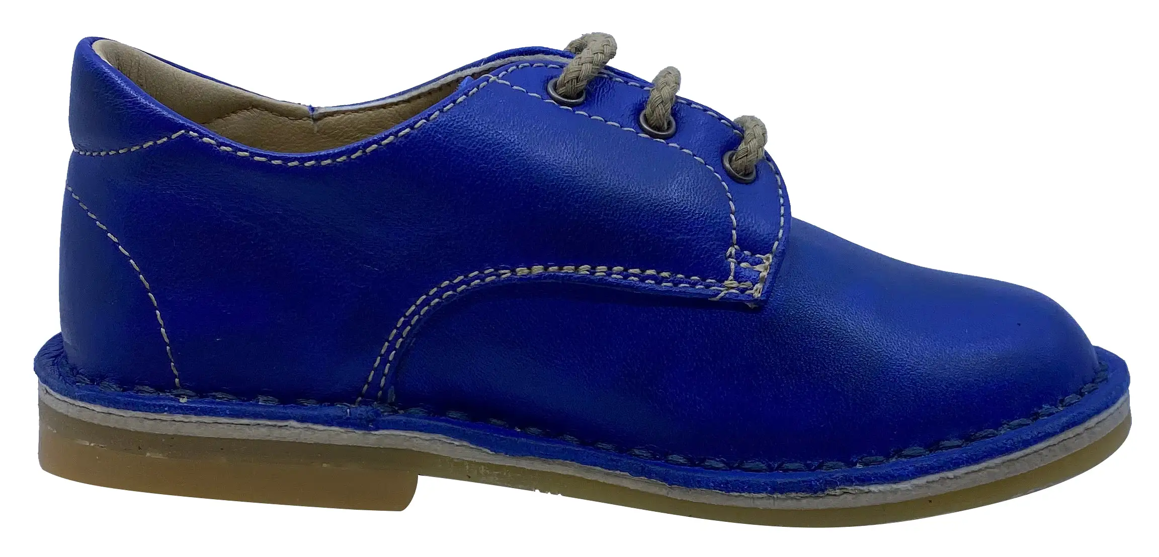 Eureka Boy's and Girl's Bluette Handcrafted Leather Oxford