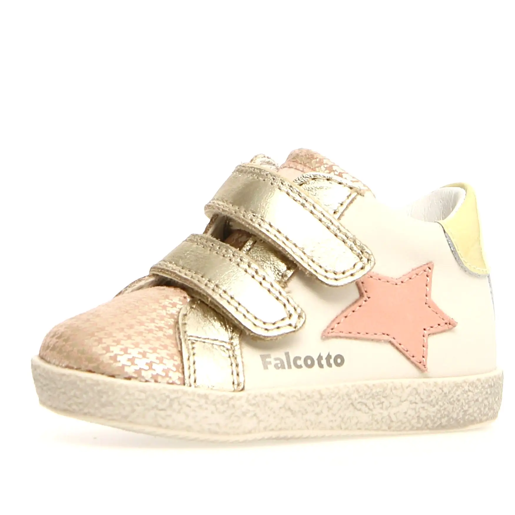 Falcotto Alnoite High VL Girl's Sneakers - Cipria/Platinum