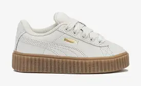 Fenty Creeper Phatty Earth Tone Preschool Lifestyle Shoes (Warm White/Gold/Gum)