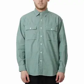 FrizmWORKS Cigarette Pocket Chambray Shirt