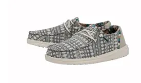 Hey Dude Women's  Wendy  Boho Grey Shoes