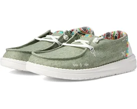 Hey Dude Youth Wendy Boho Olive Shoes