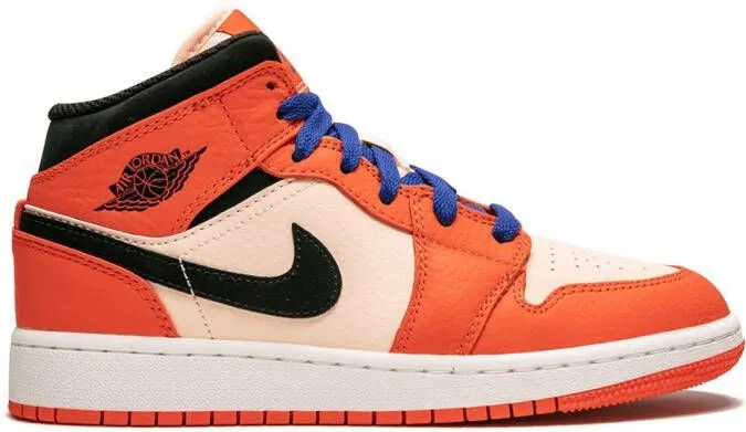 Jordan Kids Air Jordan 1 mid sneakers Orange