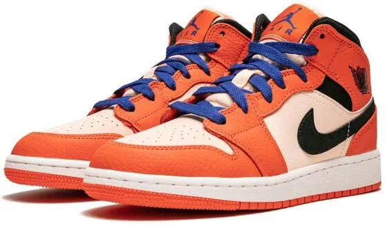 Jordan Kids Air Jordan 1 mid sneakers Orange