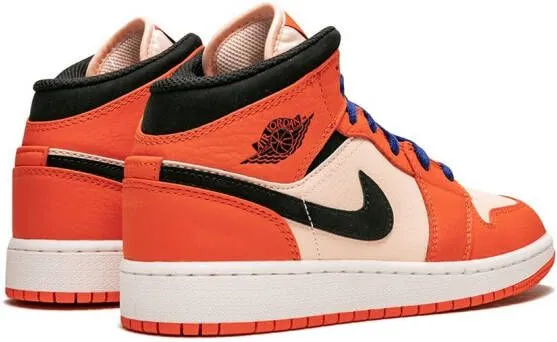 Jordan Kids Air Jordan 1 mid sneakers Orange