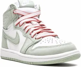 Jordan Kids Air Jordan 1 Retro High OG Seafoam sneakers White