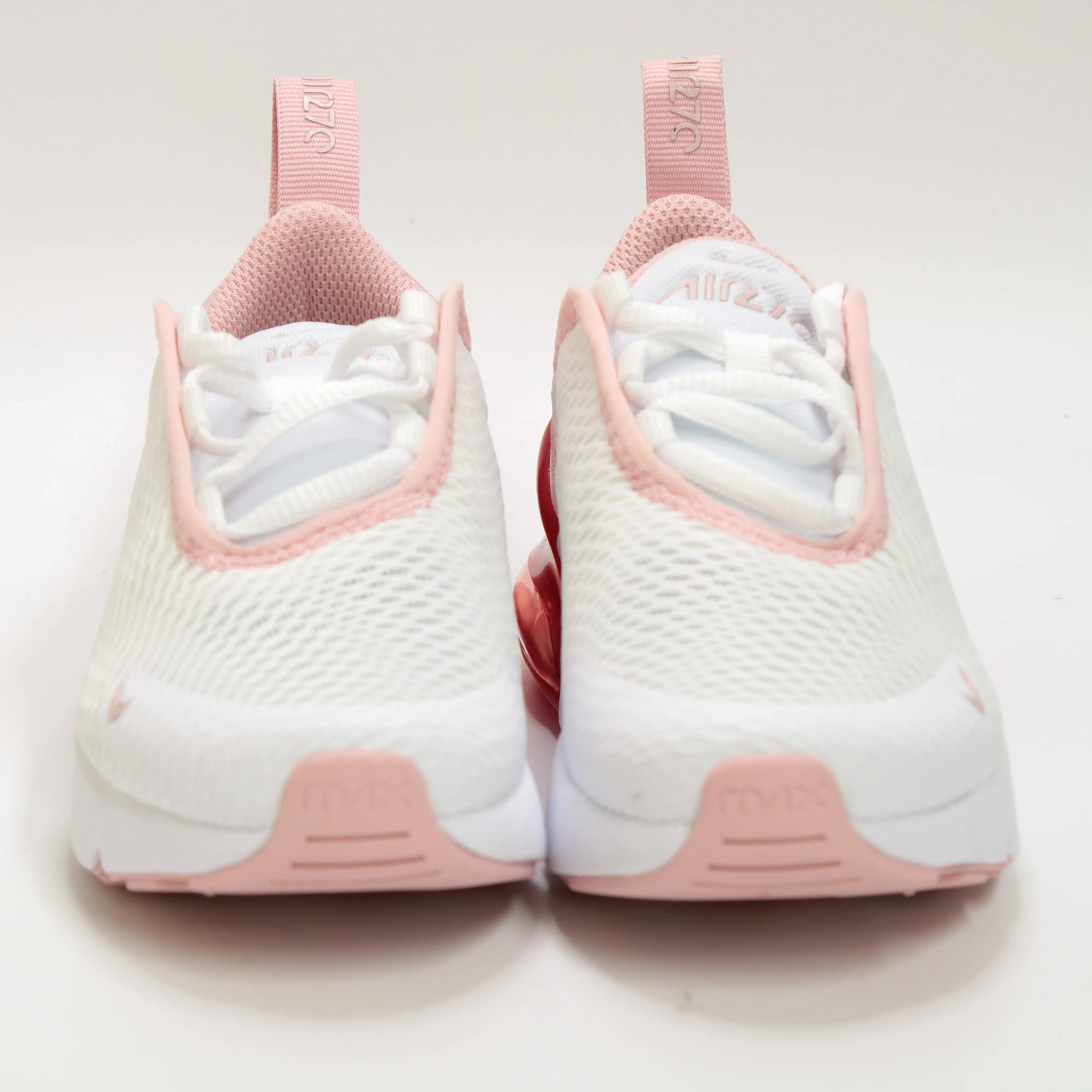 Kids Nike Air Max 270 PS White Pink Glaze Pink Salt Trainers