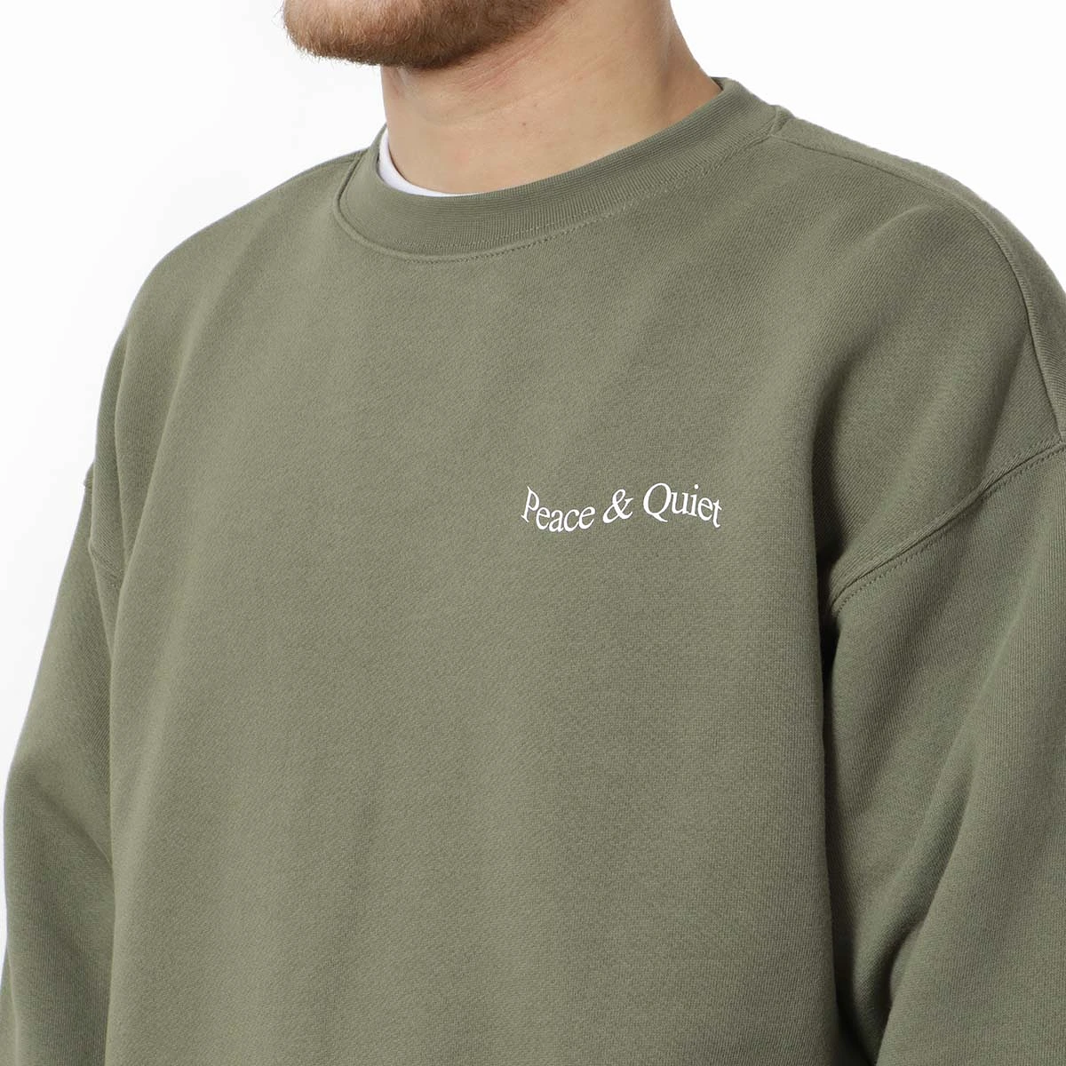 Museum of Peace and Quiet Wordmark Crewneck Sweatshirt