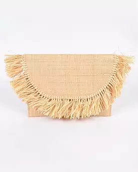 Nature Tassel Clutch