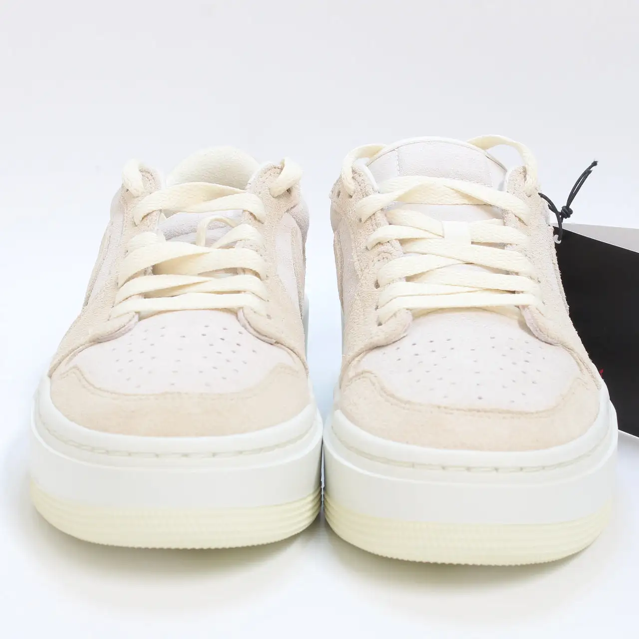 Nike Air Jordan 1 Trainers Elevate Low Sail Coconut Milk Trainers