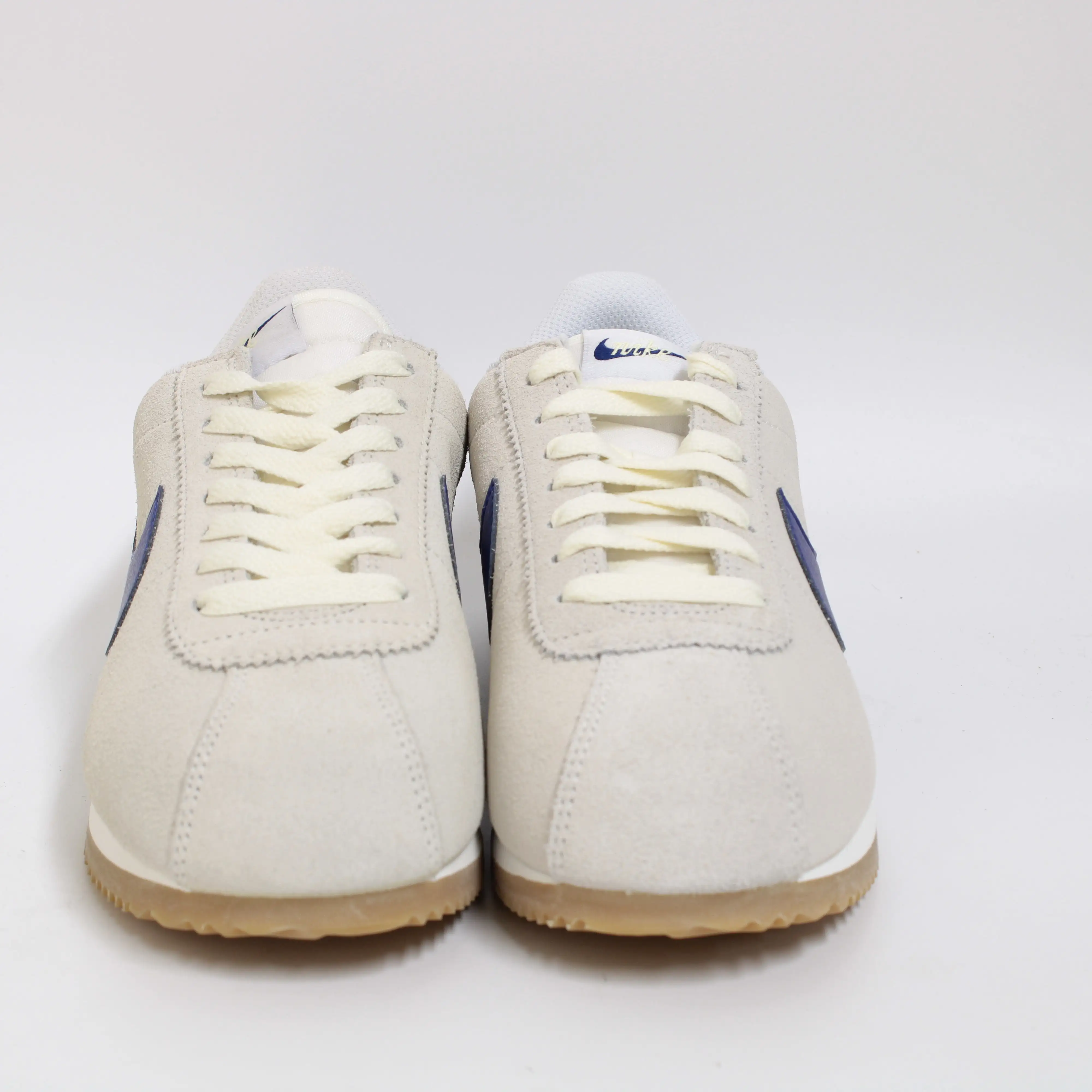 Nike Cortez Pale Ivory Deep Royal Blue Sail Gum Light Brown Trainers