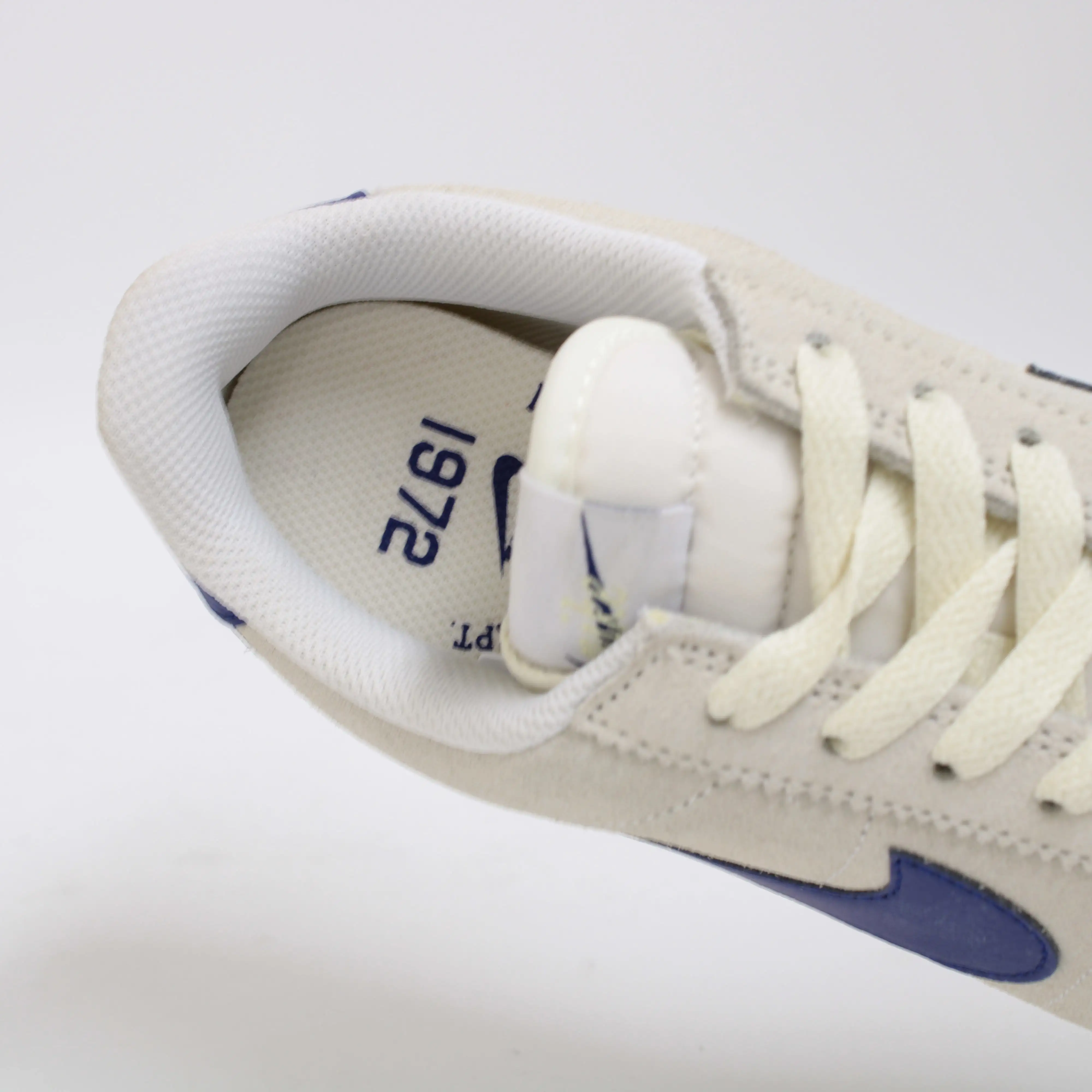 Nike Cortez Pale Ivory Deep Royal Blue Sail Gum Light Brown Trainers