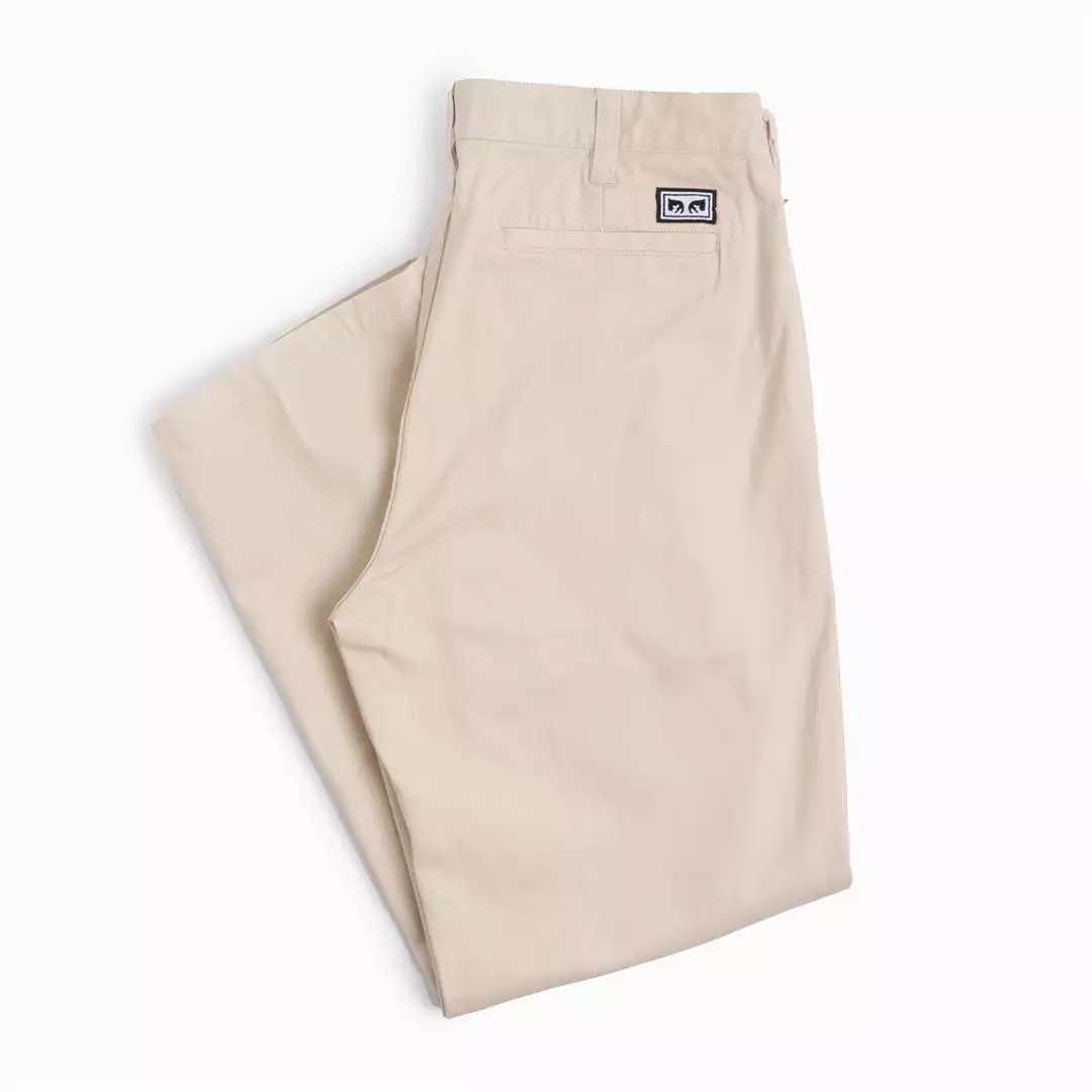 OBEY Hardwork Pleated Pant