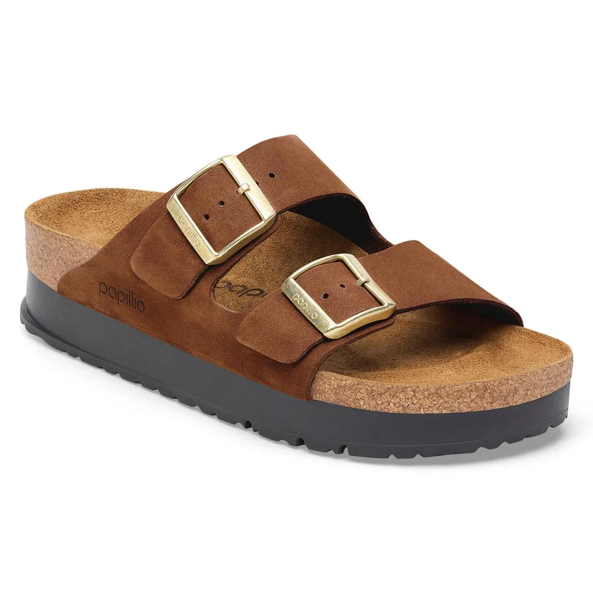      Papillio by Birkenstock Arizona Platform Nubuck Sandal     