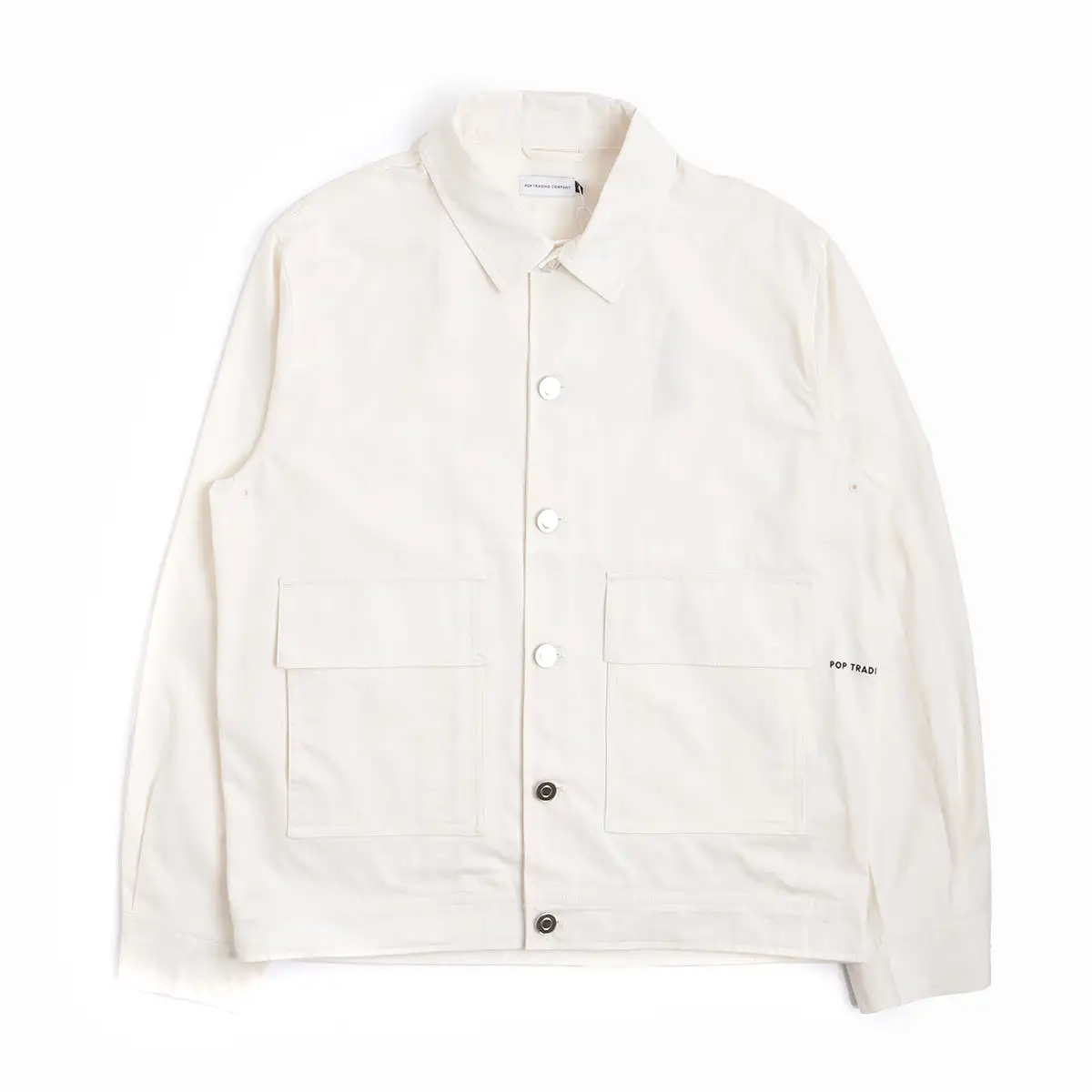 Pop Trading Company Full Buttoned Linen Jacket