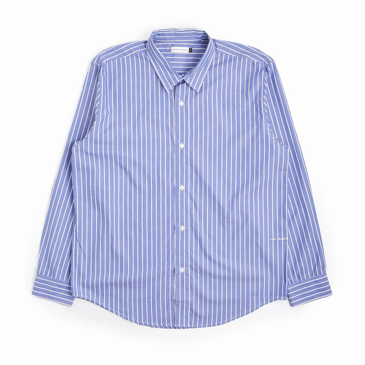 Pop Trading Company Logo Striped Shirt