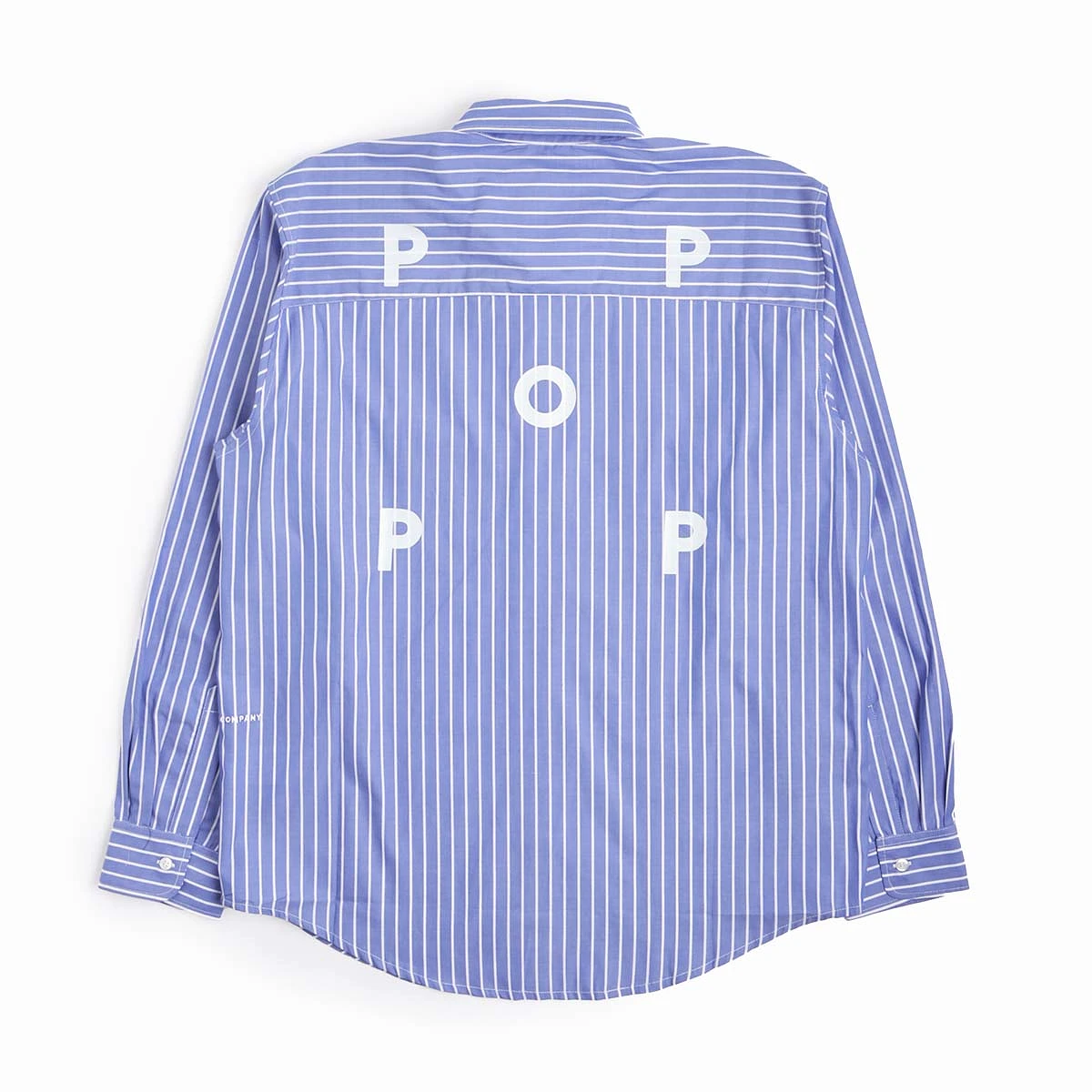 Pop Trading Company Logo Striped Shirt