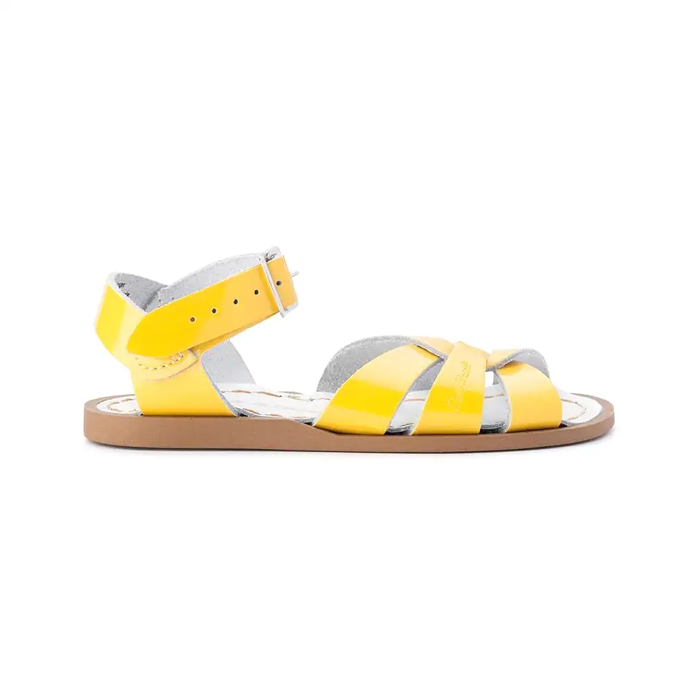 Salt Water Sandals Original SHINY YELLOW