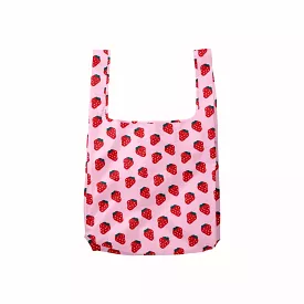 Strawberry Foldable Nylon Tote