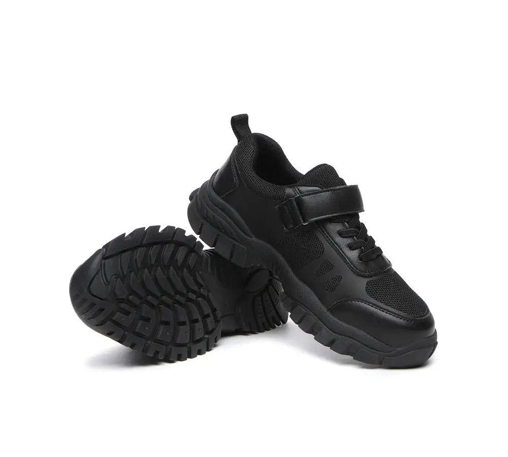 TARRAMARRA Senior Black Leather School Shoes