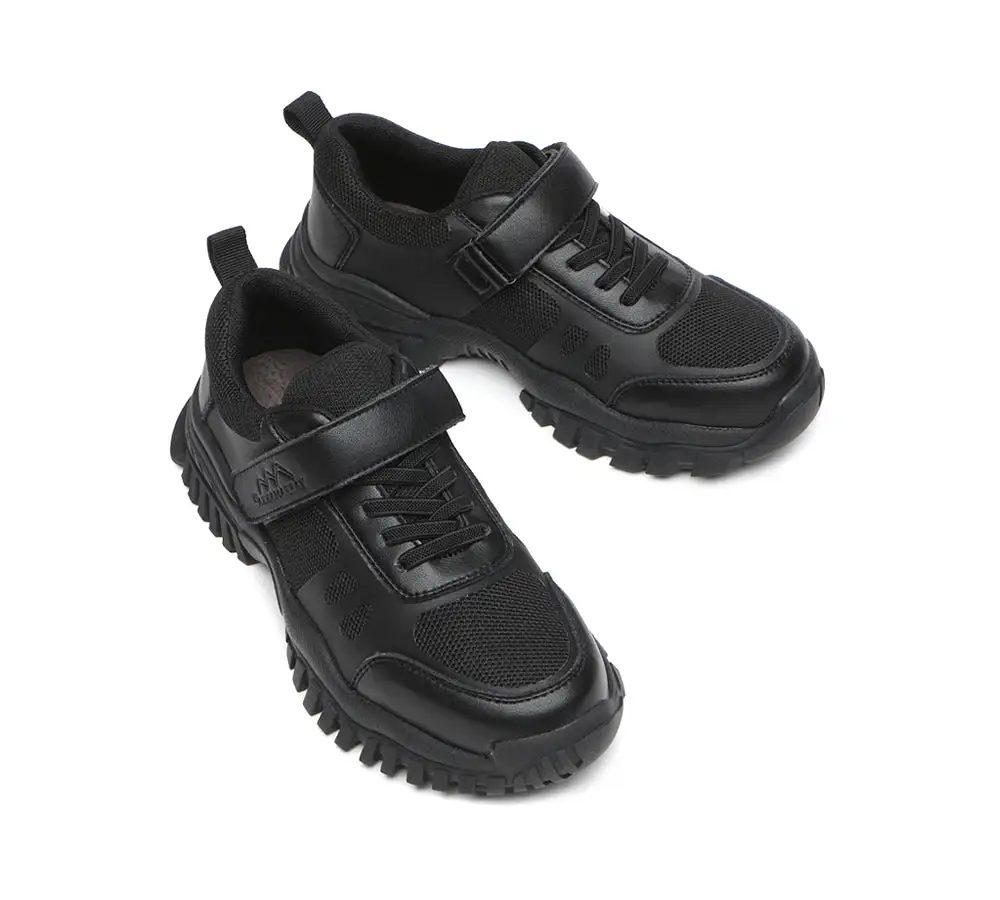 TARRAMARRA Senior Black Leather School Shoes