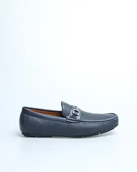 Tomaz C479 Men's Buckle Moccasins (Navy)